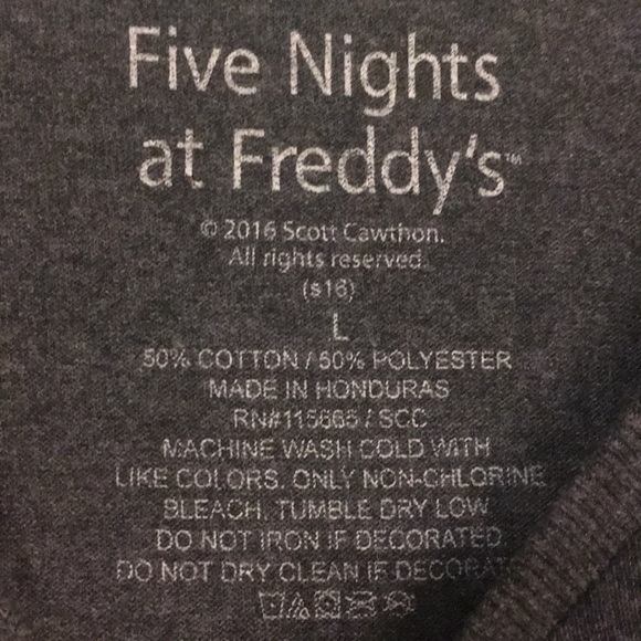 5 nights at Freddy’s t-shirt Sz. L unisex - Picture 4 of 4